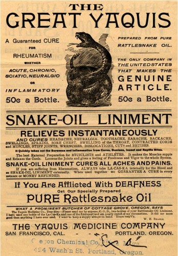 Snake Oil Snake Oil